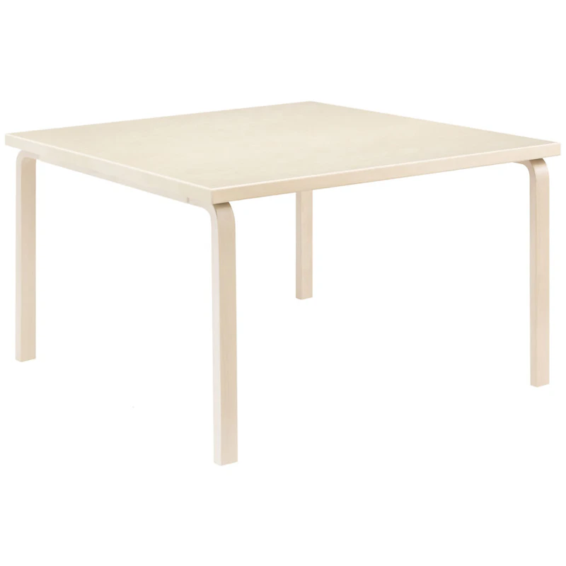 Aalto 84 Bord Firkantet 120x120 cm, Birk