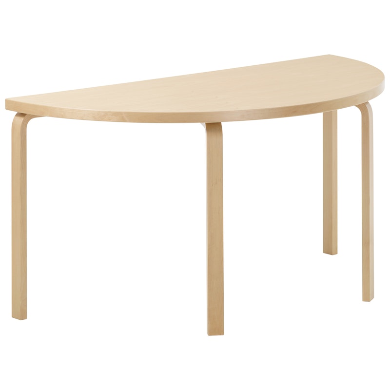 Aalto 96 Bord Halvrund, Birk