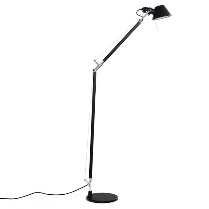 Tolomeo Gulvlampe, Sort