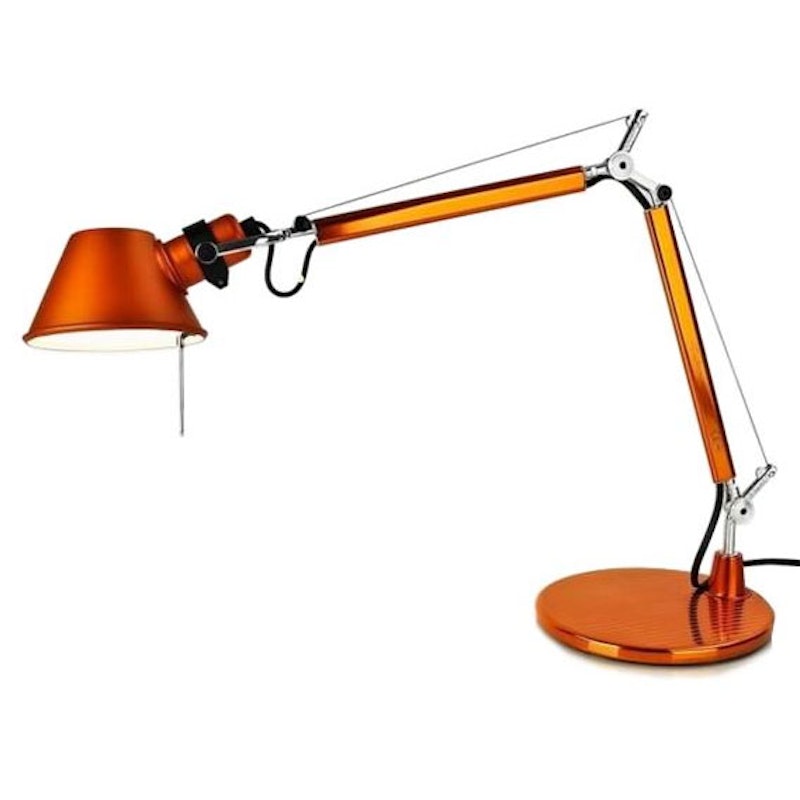 Tolomeo Micro Bordlampe, Anodiseret Orange