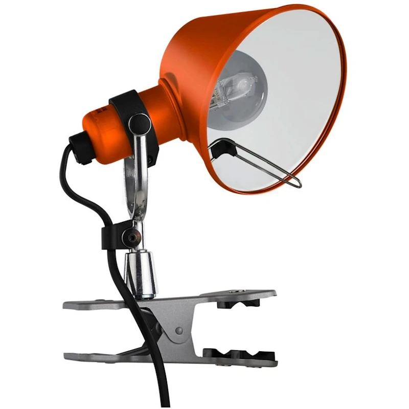 Tolomeo Micro Pinza Klemmelampe, Orange
