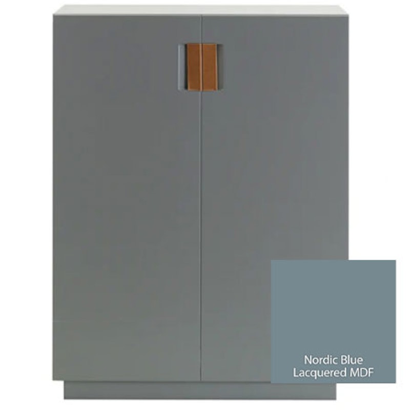 Frame 80 High Cabinet, Nordic Blue