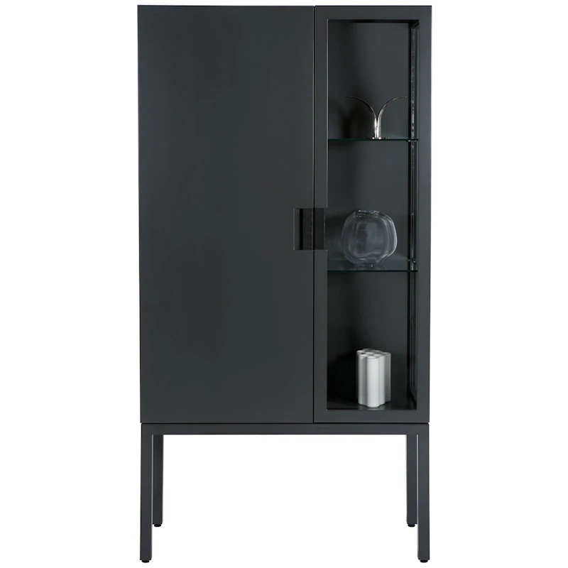 Frame Semi Cabinet, Taupe