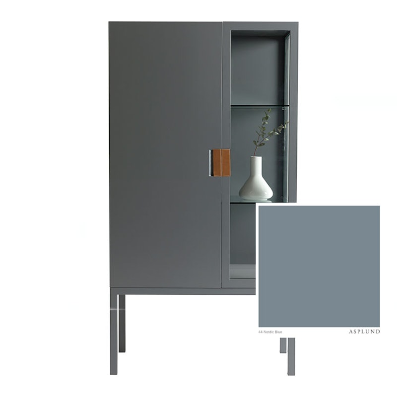 Frame Semi Cabinet, Nordic Blue
