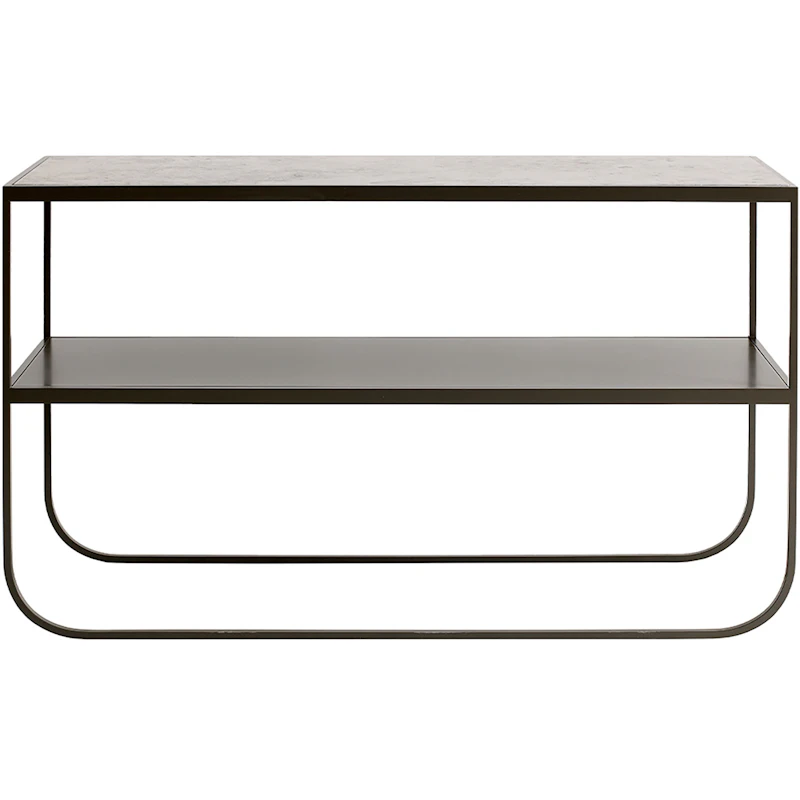 Tati Console 120 Sidebord, Char Grey / Jurakalksten
