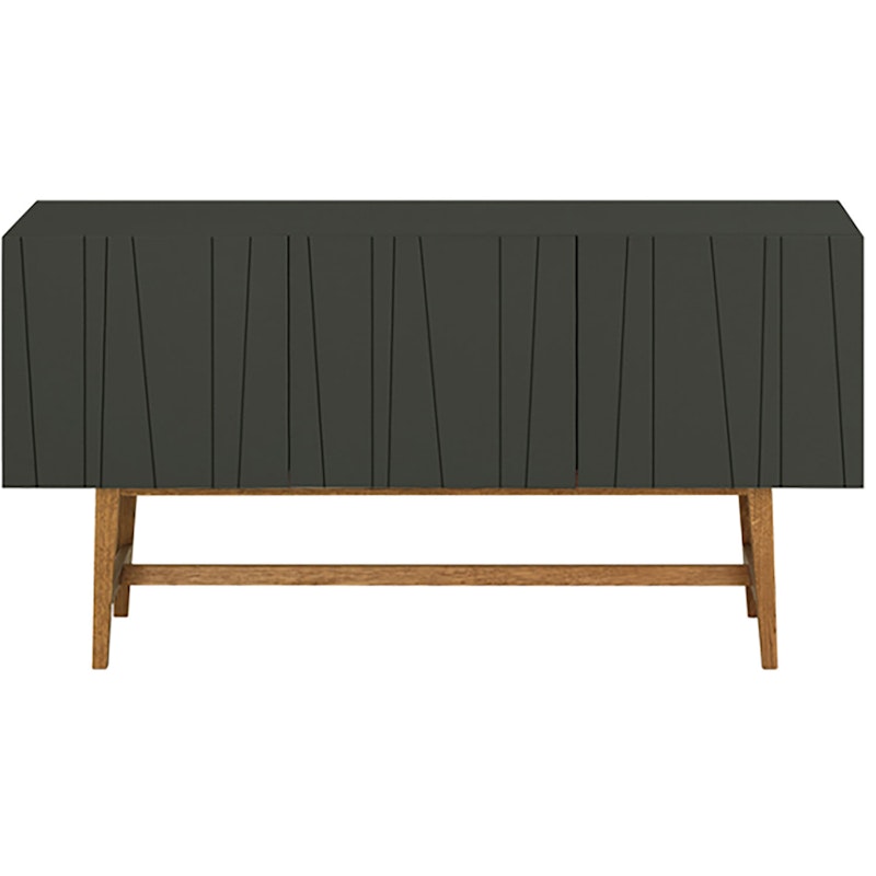 Vass 40:135 Sidebord Med Ben, Khaki Green