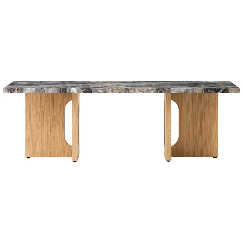 Androgyne Loungebord, Naturlig Eg / Grey Galaxy