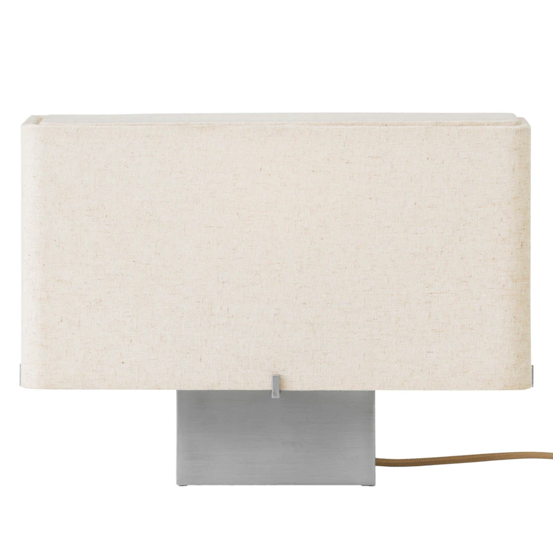 Nonna Bordlampe 24 cm, Aluminium / Sand