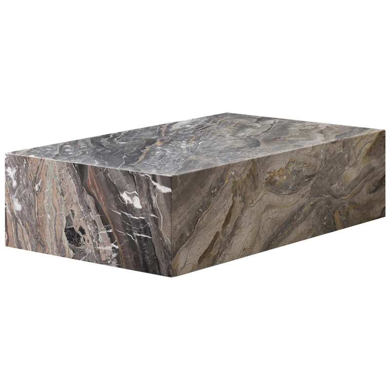 Plinth Sofabord 100x60 cm, Grey Galaxy