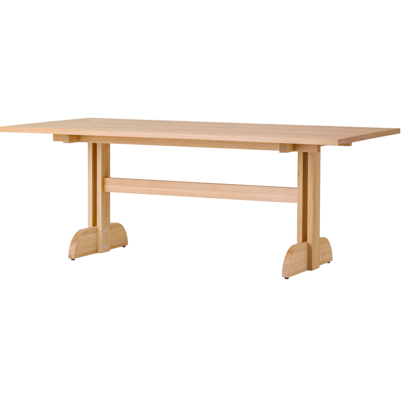 Puffin Spisebord 200x95 cm, Egefiner