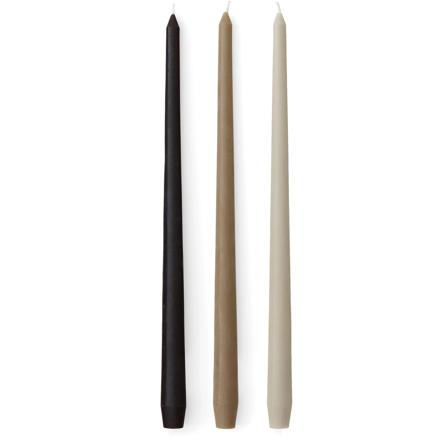 Audo Copenhagen Spire Smooth Tapered Candle H38 Ivory Set Of 6 - Lys - 71185-000771