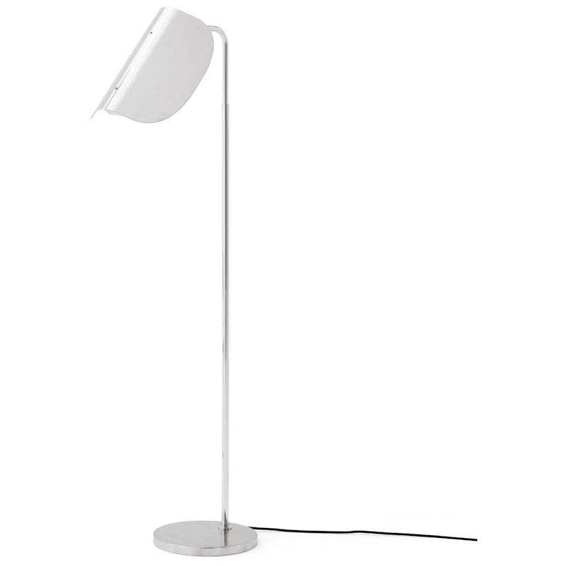 Wing Gulvlampe, Poleret Aluminium