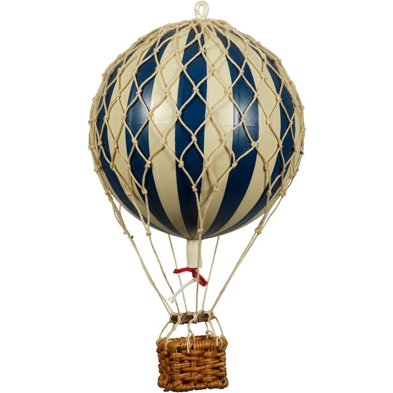 Floating The Skies Luftballon 13x8.5 cm, Navy Blue / Elfenbenshvid