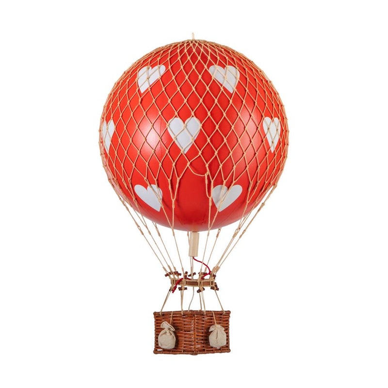 Royal Aero Luftballon 32x56 cm, Red Hearts