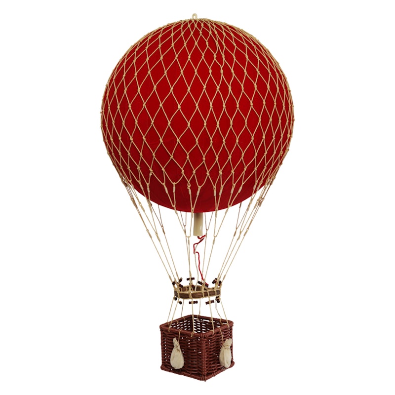 Royal Aero Luftballon Fløjl Ø32 cm, Rød