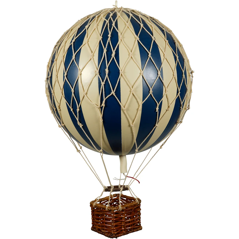Travels Light Luftballon 18x30 cm, Navy Blue / Elfenbenshvid