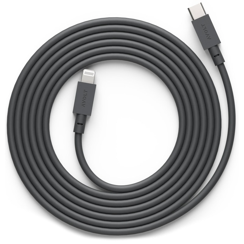 Cable 1 Opladningskabel USB-C / Lightning 2 m, Gotland Grey