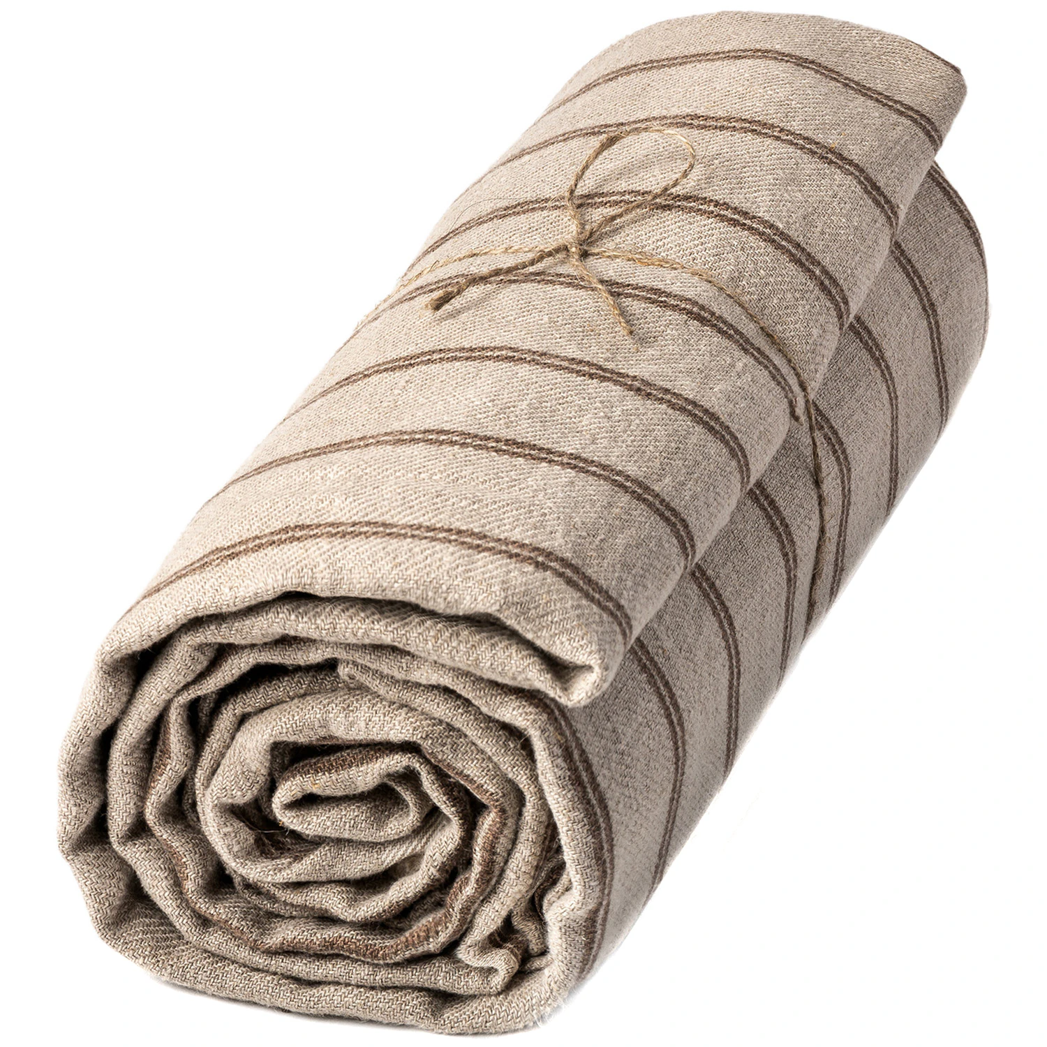 Linåker Dug 138x250 cm, Brun fra Axlings | RoyalDesign.dk
