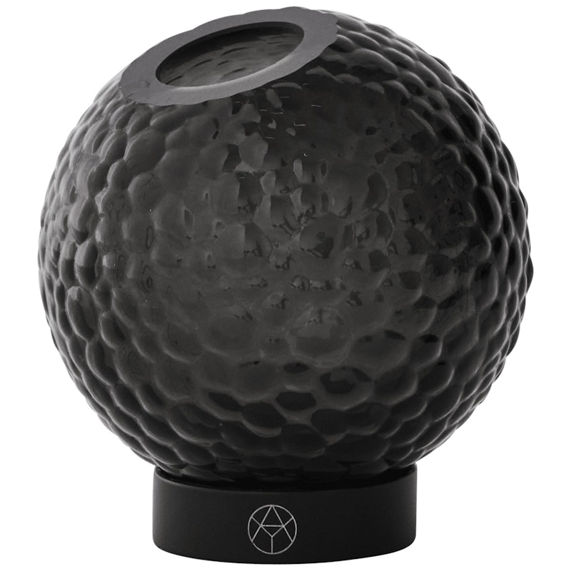 Globe Bubbles Vase Ø10 cm, Sort