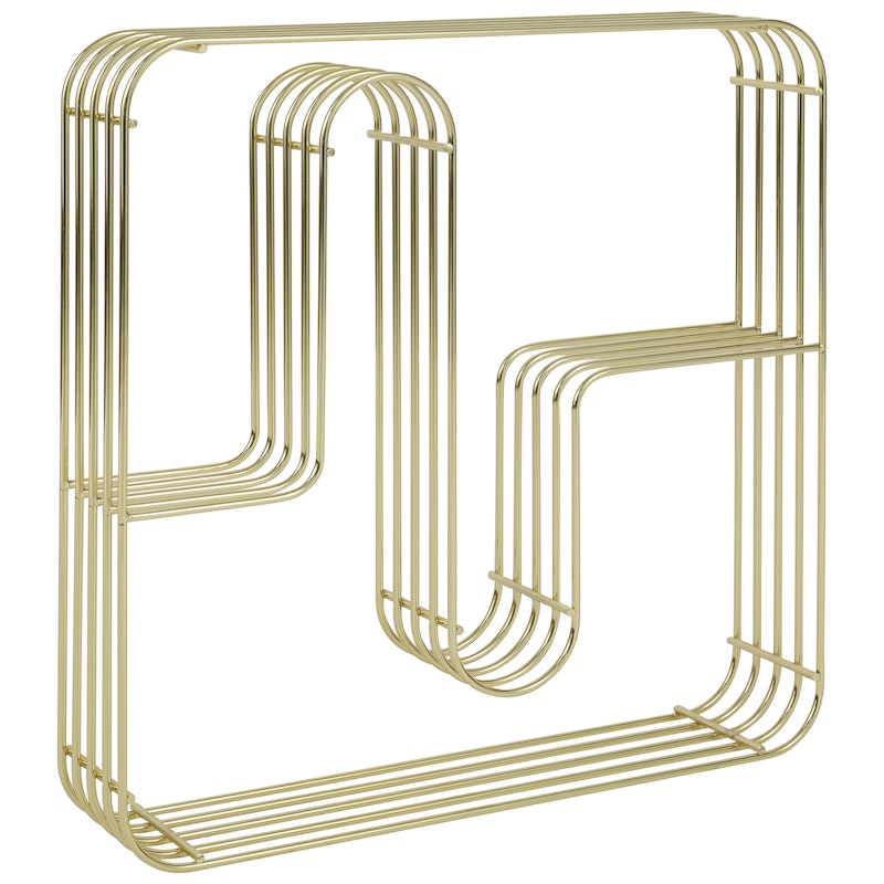 Curva Hylde 45x45 cm, Guld