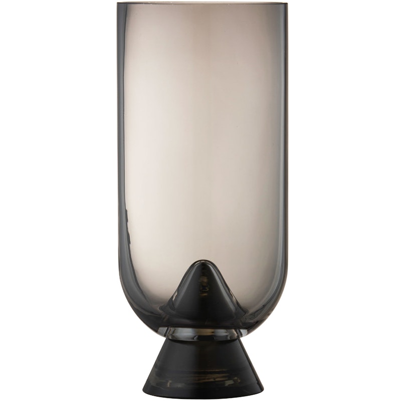 Glacies Vase Sort 18 cm