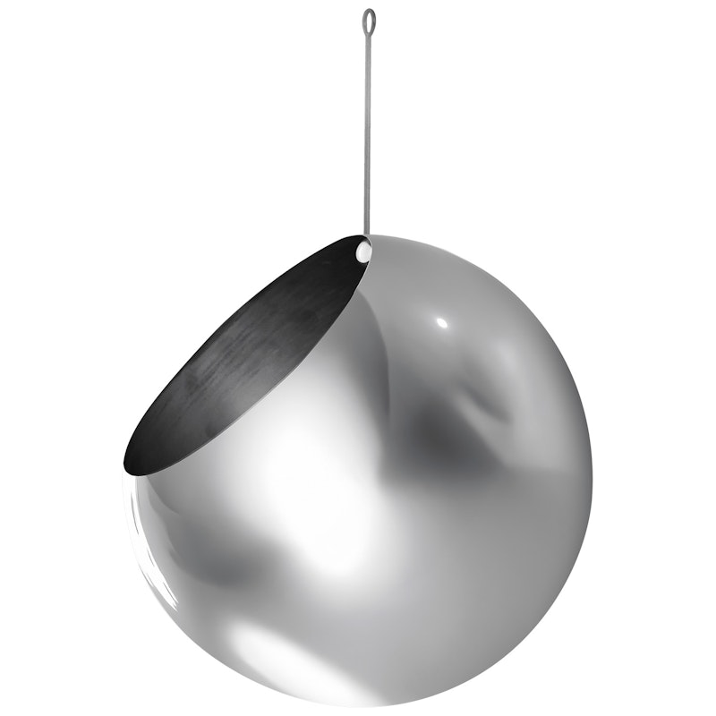 Globe Hængekrukke Ø17 cm, Sølv