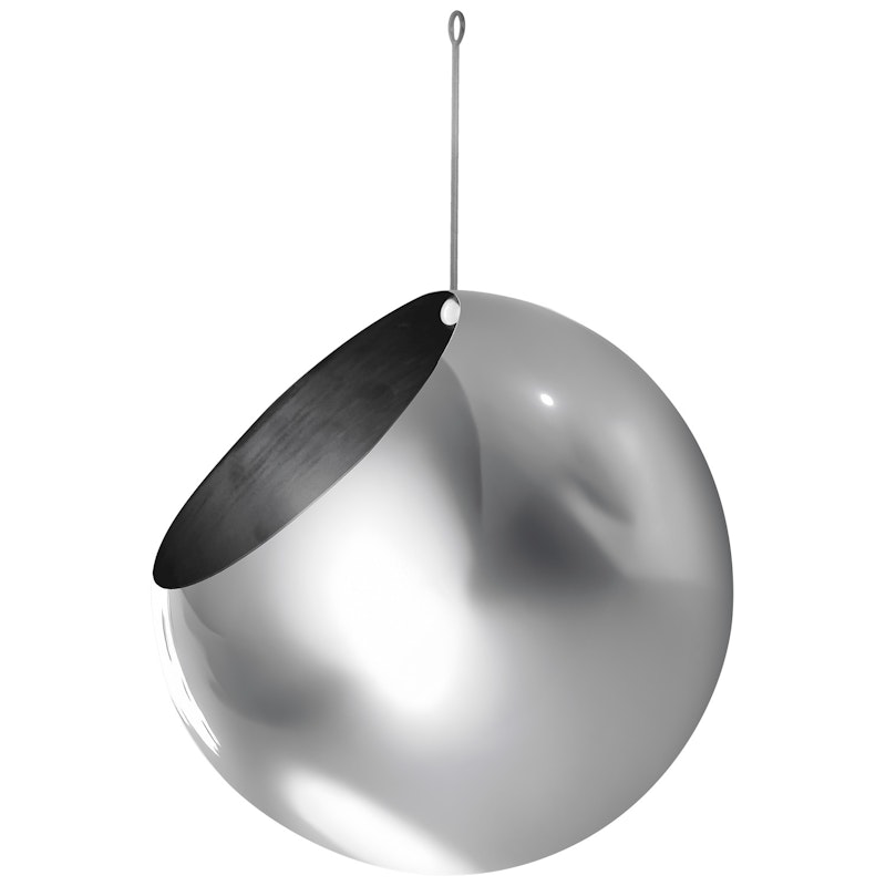 Globe Hængekrukke Ø21 cm, Sølv