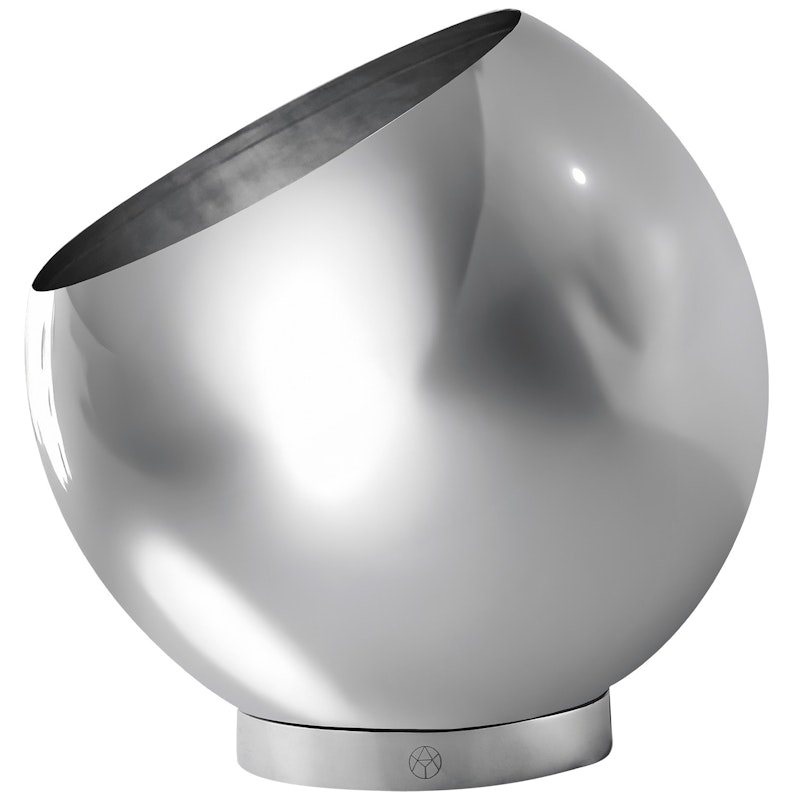 Globe Urtepotte Ø21 cm, Sølv