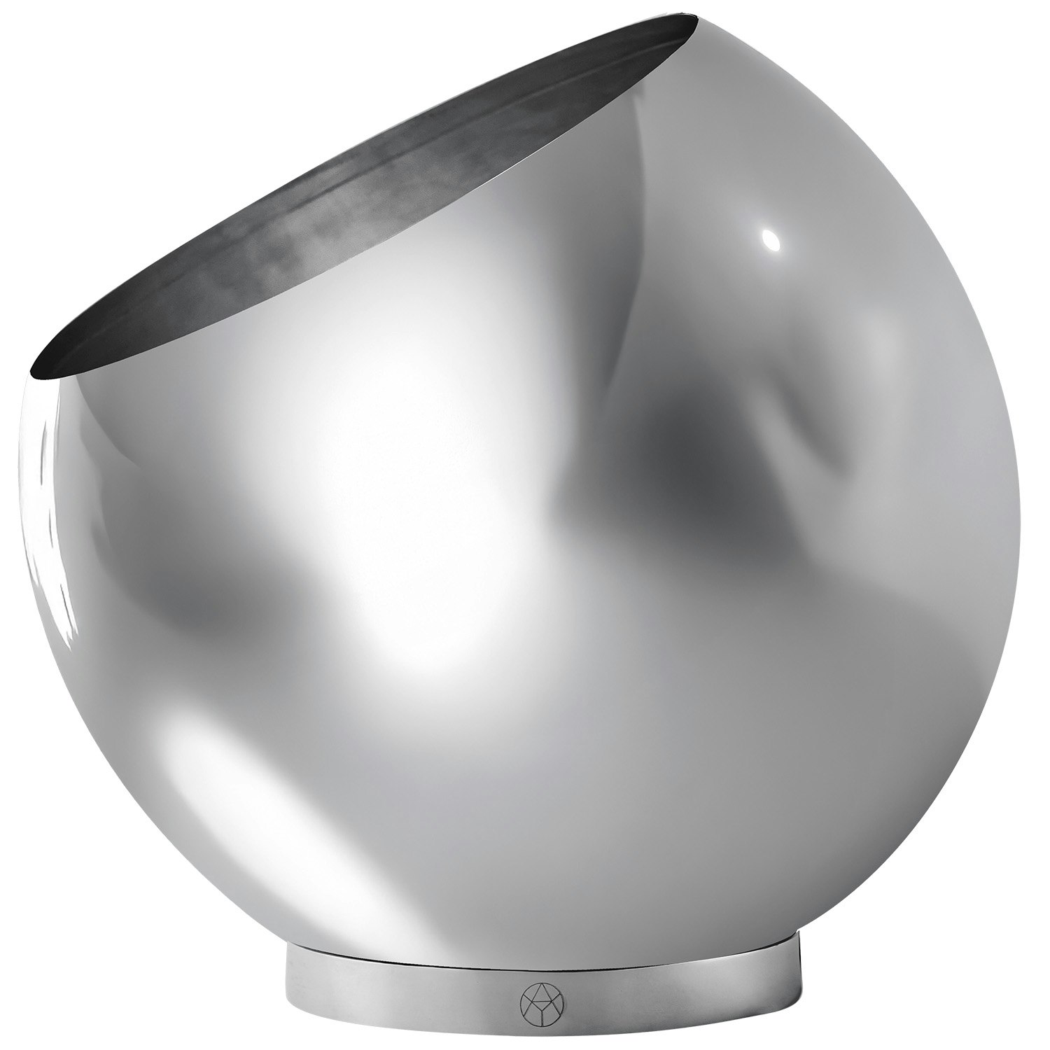 Aytm Globe Urtepotte &Oslash;37 Cm S&oslash;lv - Krukker Rustfrit St&aring;l Silver - 504670004014