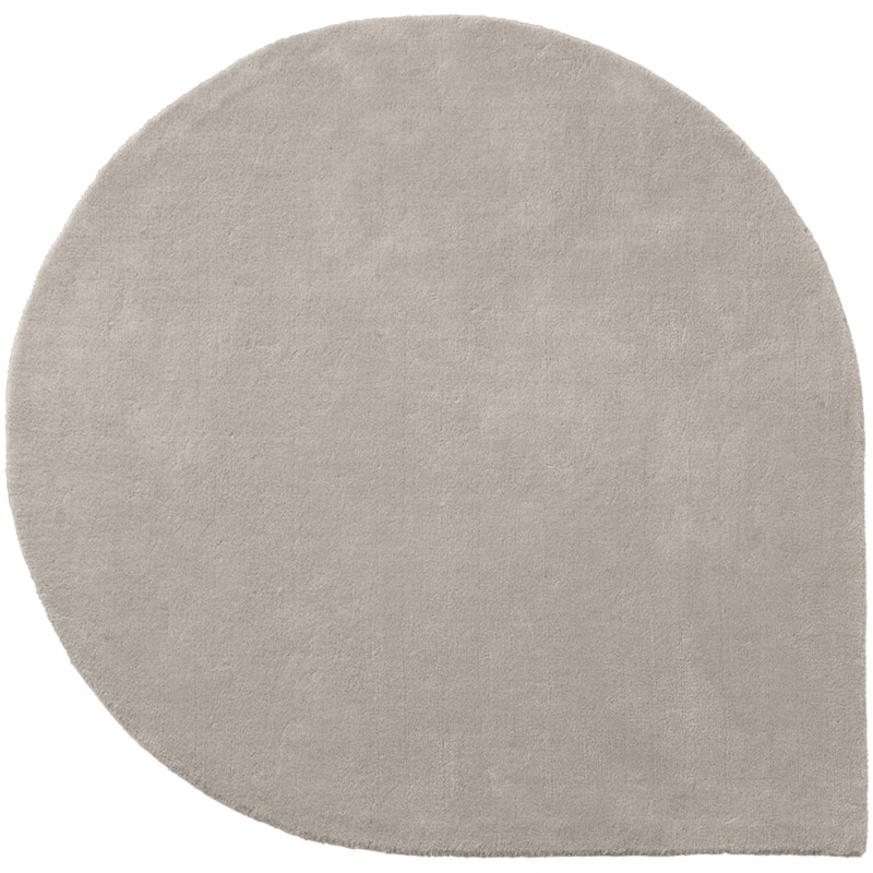 STILLA rug Tæppe 130x160 cm, Taupe
