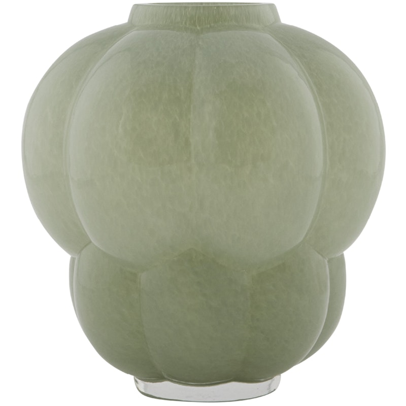 UVA glass vase Vase 35 cm, Pastelgrøn
