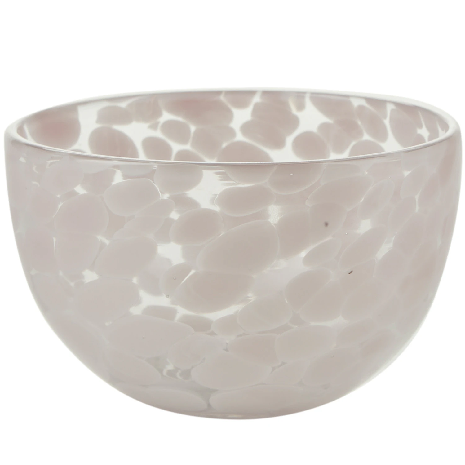 Bahne Dots Sk&aring;l &Oslash;11 Cm Mintgr&oslash;n - Serveringssk&aring;le Glas Soft Rose - 4975850