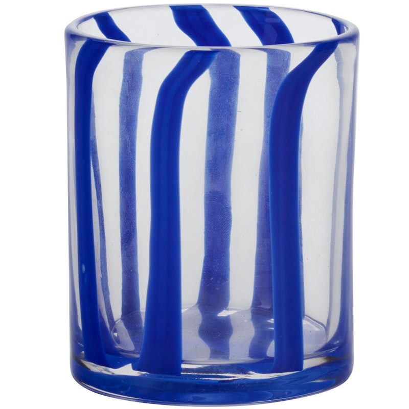 Glas 10 cm, Mørkeblåt