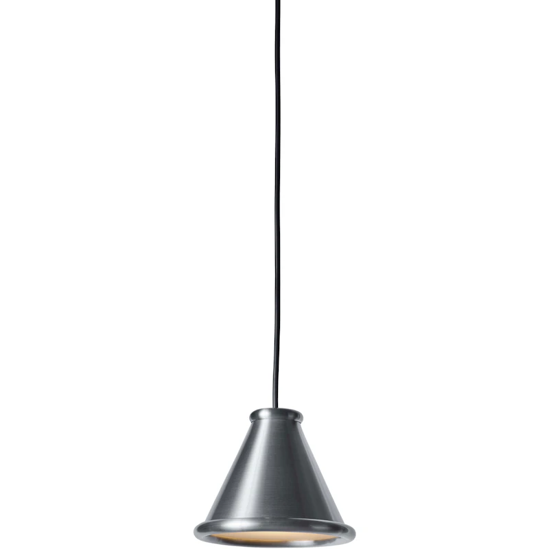 Belle Pendant Ø15, Brushed Aluminium