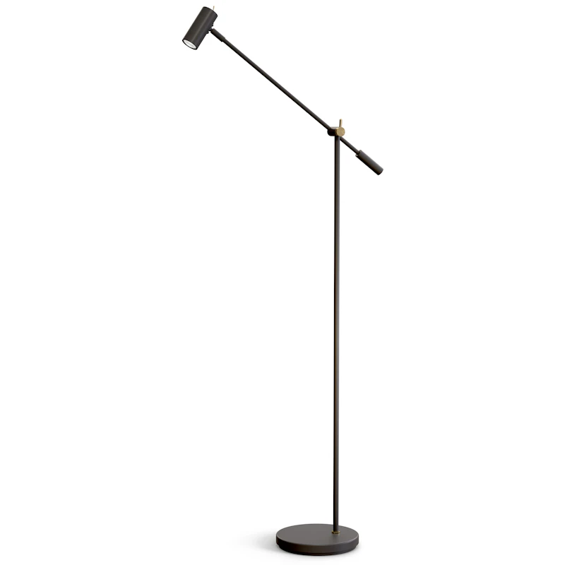 Cato Gulvlampe, Matsort / Messing
