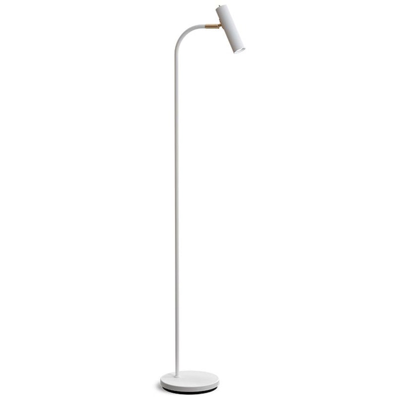 Slender Gulvlampe, Hvid