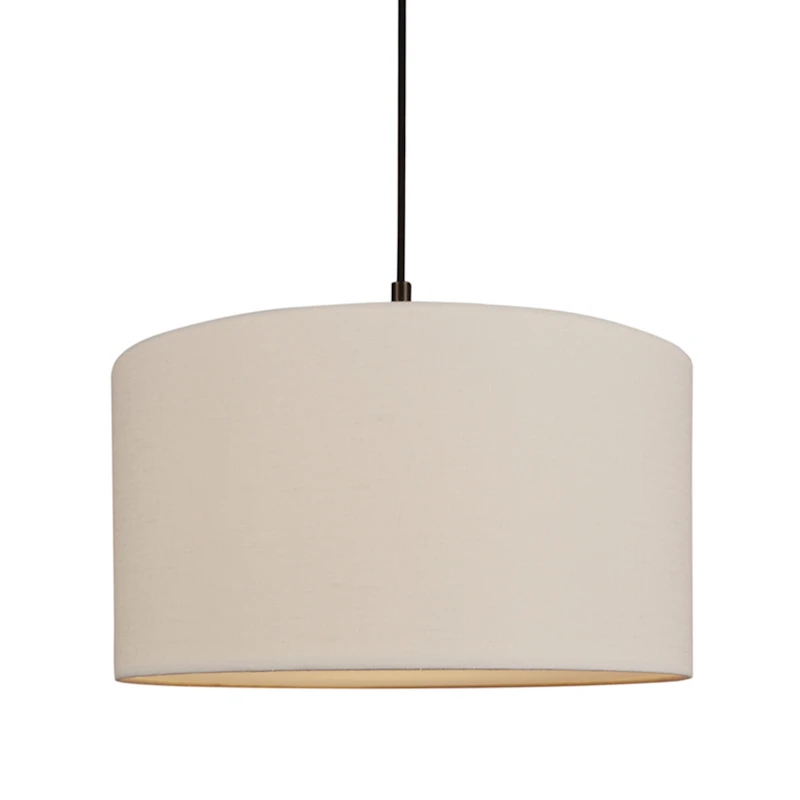 Soft Pendel Ø44 cm, Metallisk Bronze / Linen White