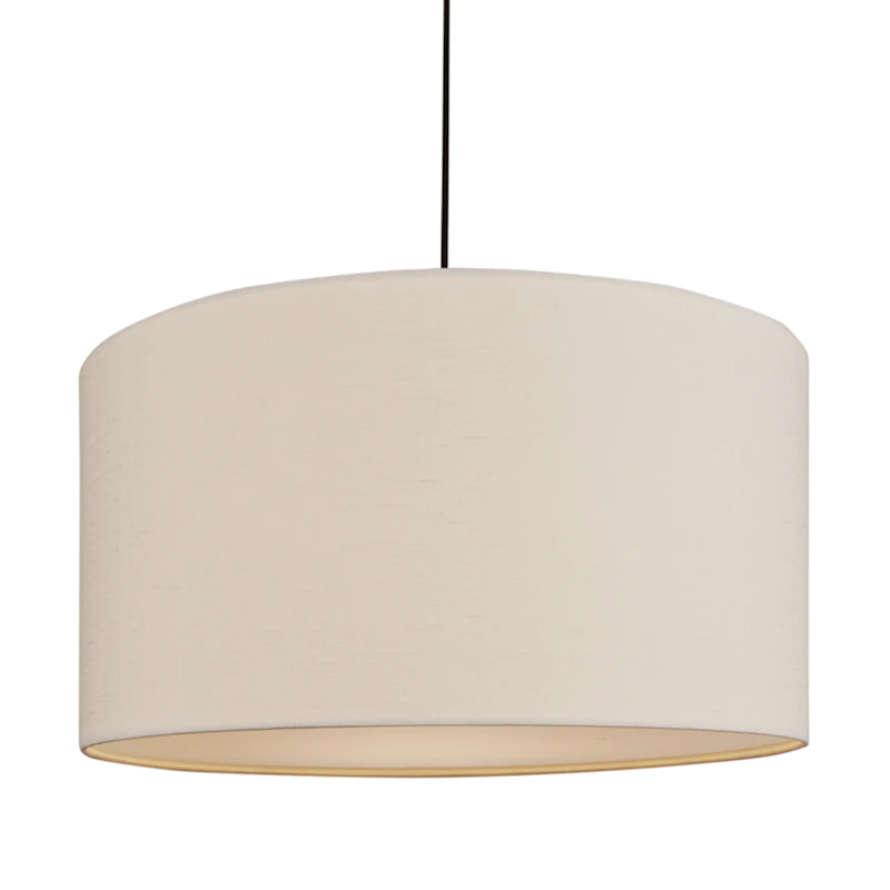 Soft Pendel Ø60 cm, Metallisk Bronze / Linen White