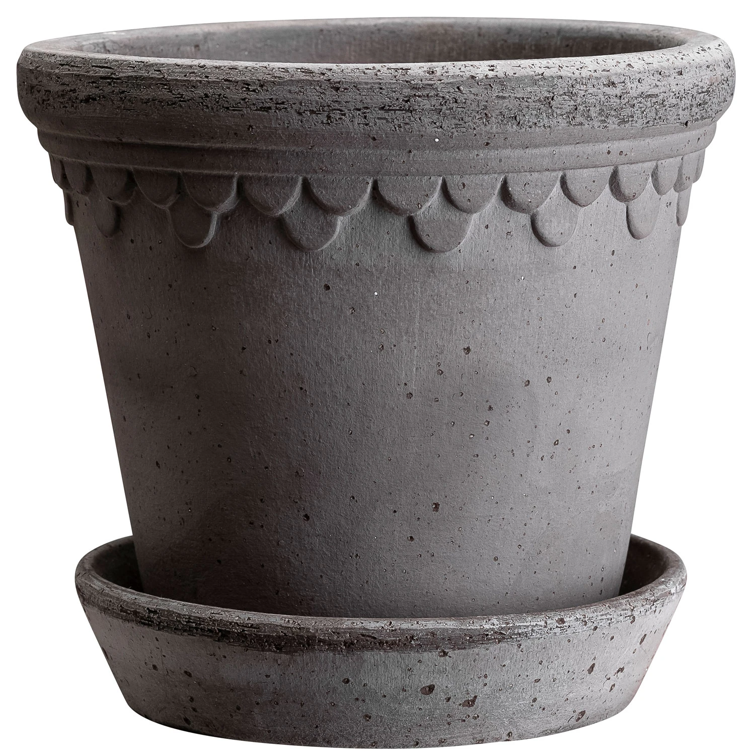 Bergs Potter Copenhagen Krukke 35 Cm - Krukker Terrakotta Gr&aring; - KG35DS