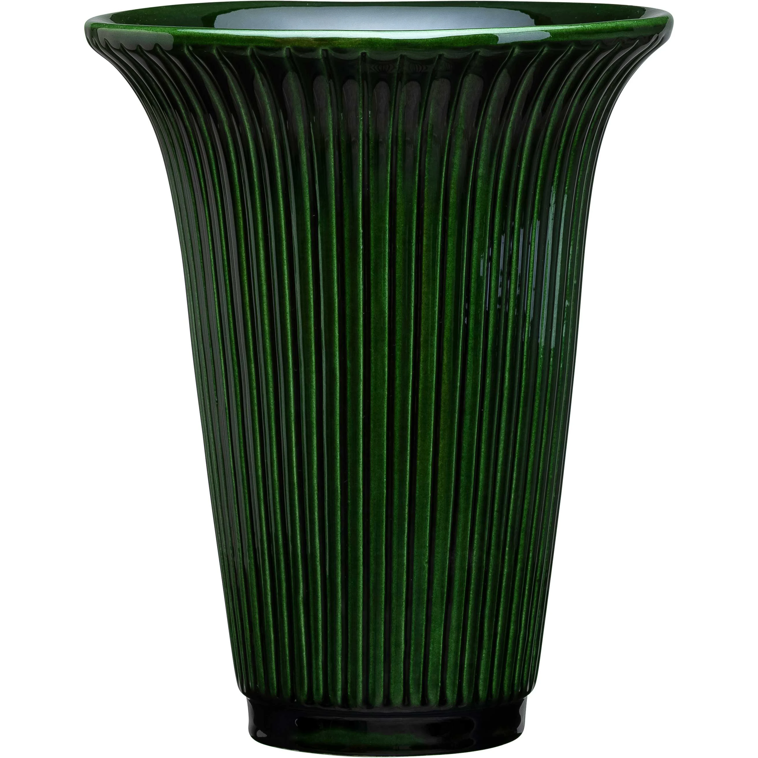 Bergs Potter Daisy Vase 25 Cm - Vaser Terrakotta Emerald Green - ITA-DSYCG20V