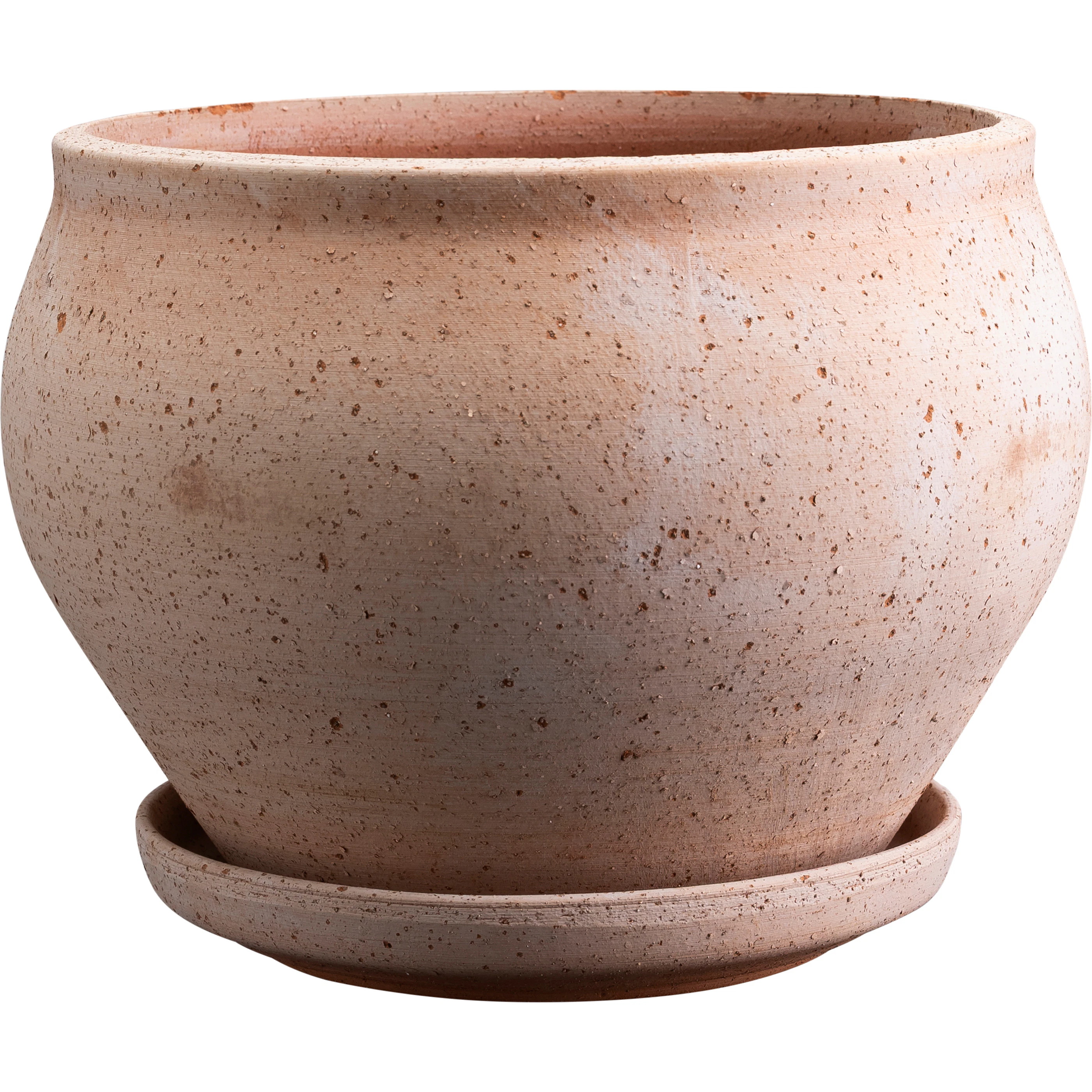 Bergs Potter Delphi Krukke Low 24 Cm - Krukker Terrakotta Rosa - DER24LS