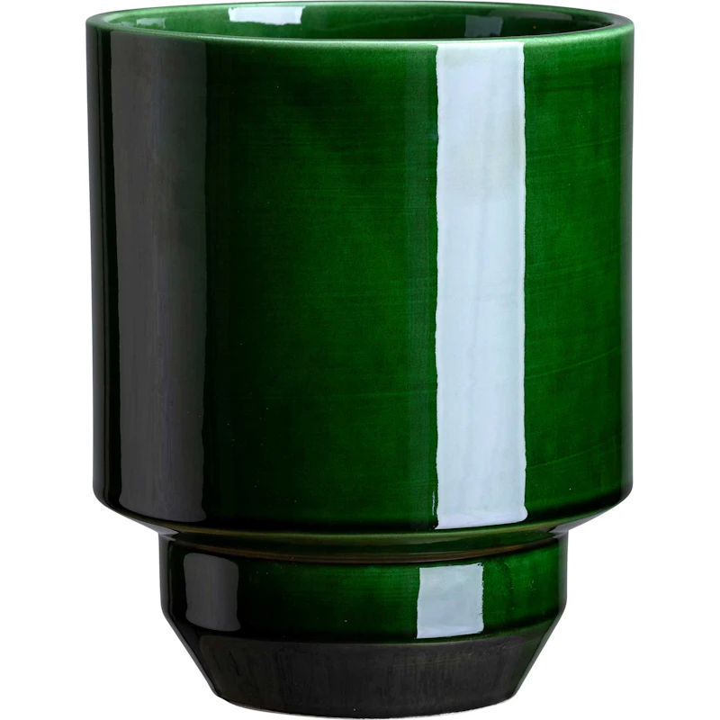 Hoff Krukke Uden Dræningshul 18 cm, Emerald Green