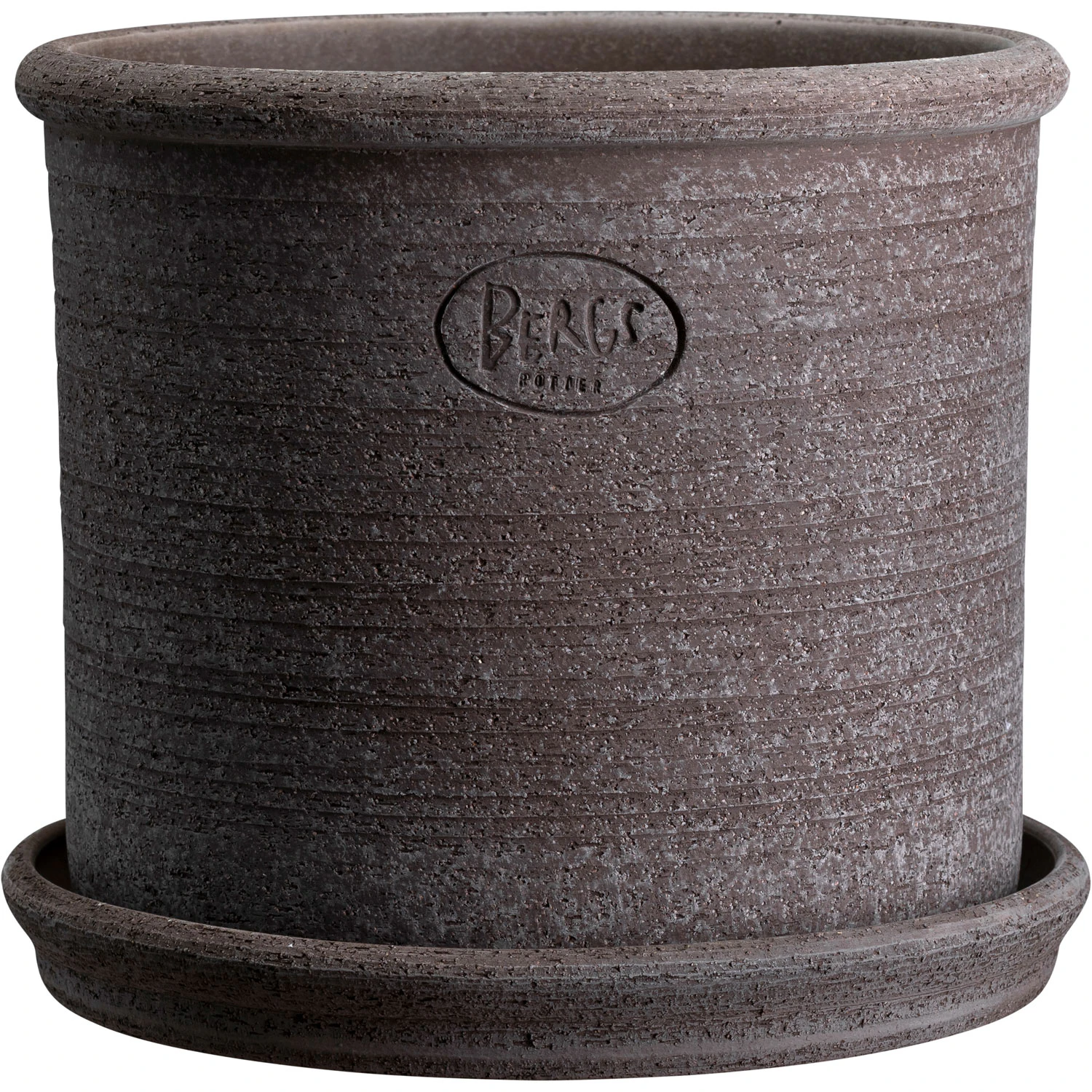 Bergs Potter Modena Raw Krukke 30 Cm - Krukker Terrakotta Gr&aring; - MOG30S