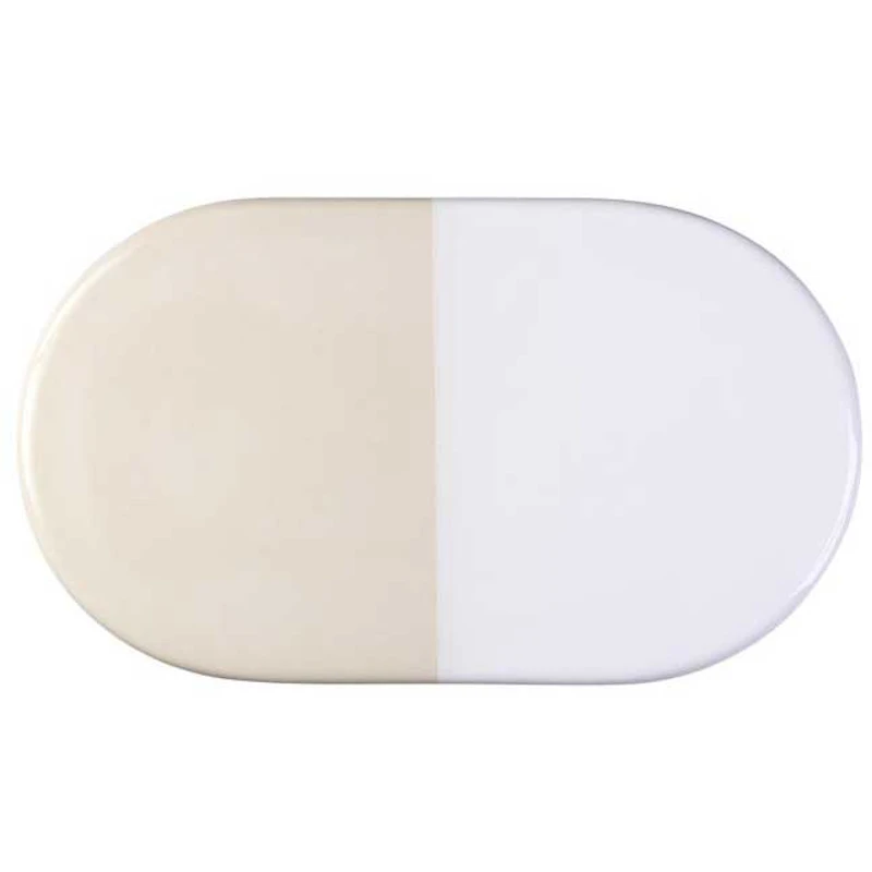 Nuna Bakke 34 cm, Sandstone / Mineral White