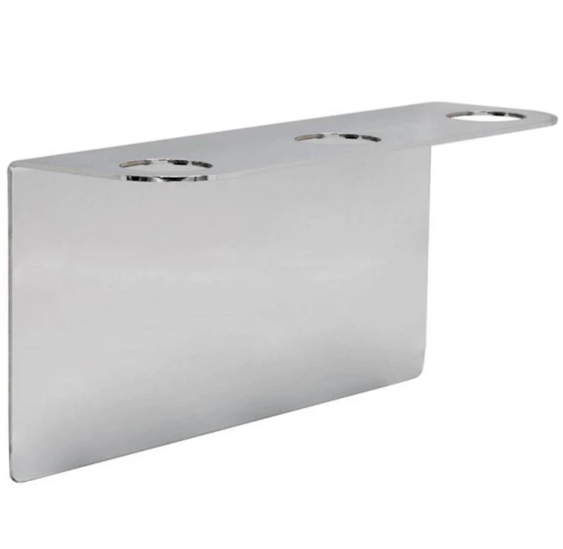 Base Trippel Sæbedispenserholder, Krom