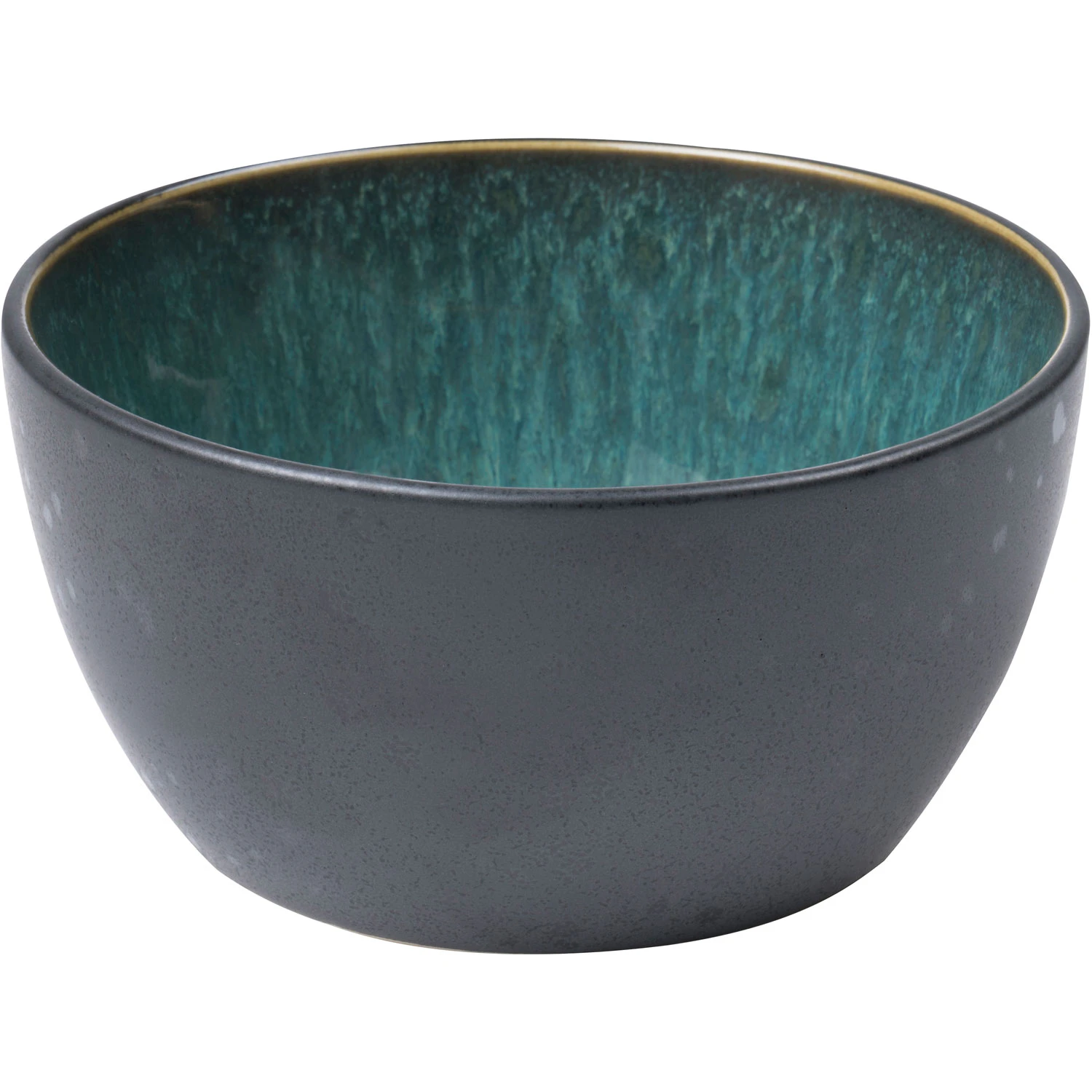Bitz Bowl 14 Cm Black/green - Serveringssk&aring;le Stent&oslash;j Sort - 821371