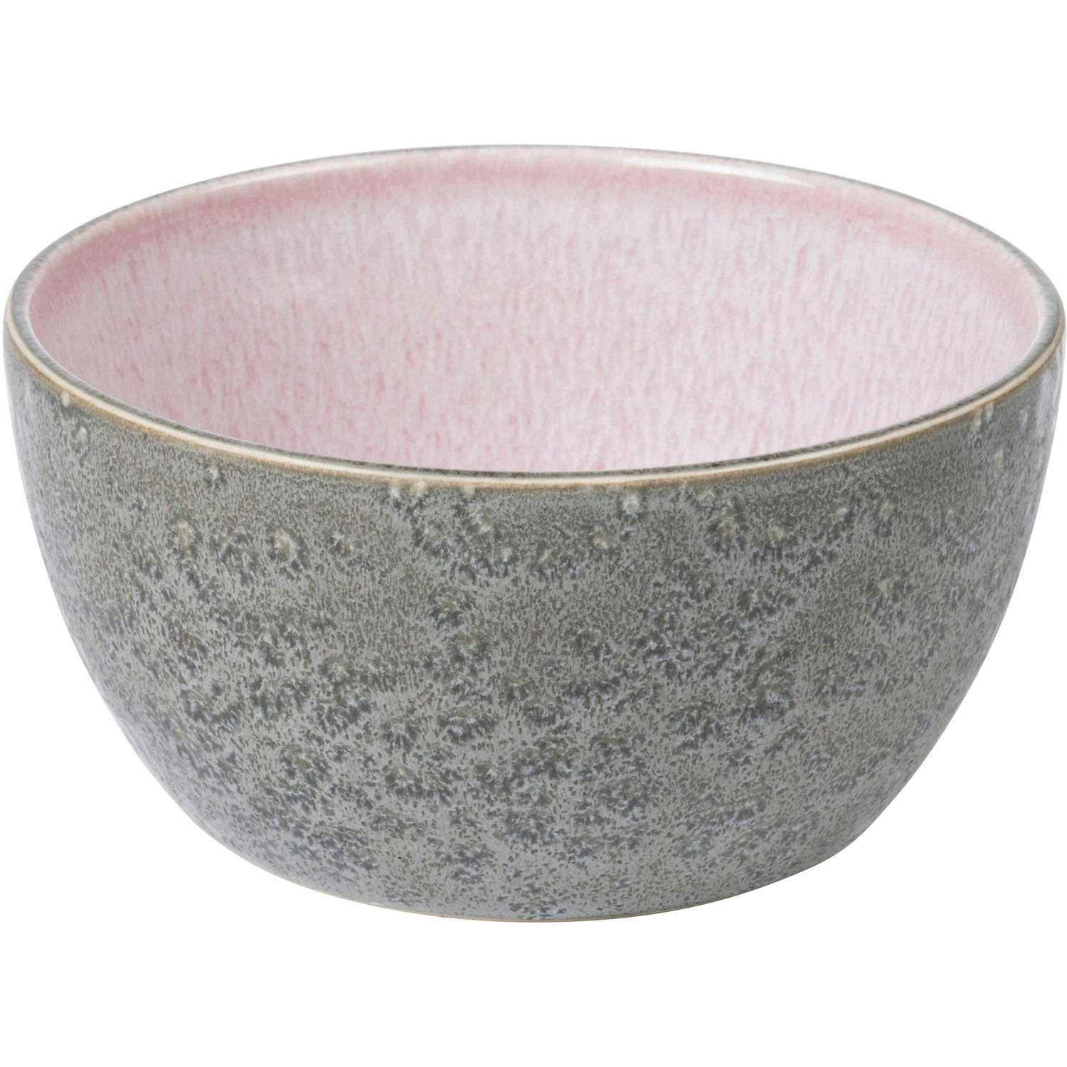 Bitz Bowl 14 Cm Grey/pink - Serveringssk&aring;le Stent&oslash;j Gr&aring; - 821368