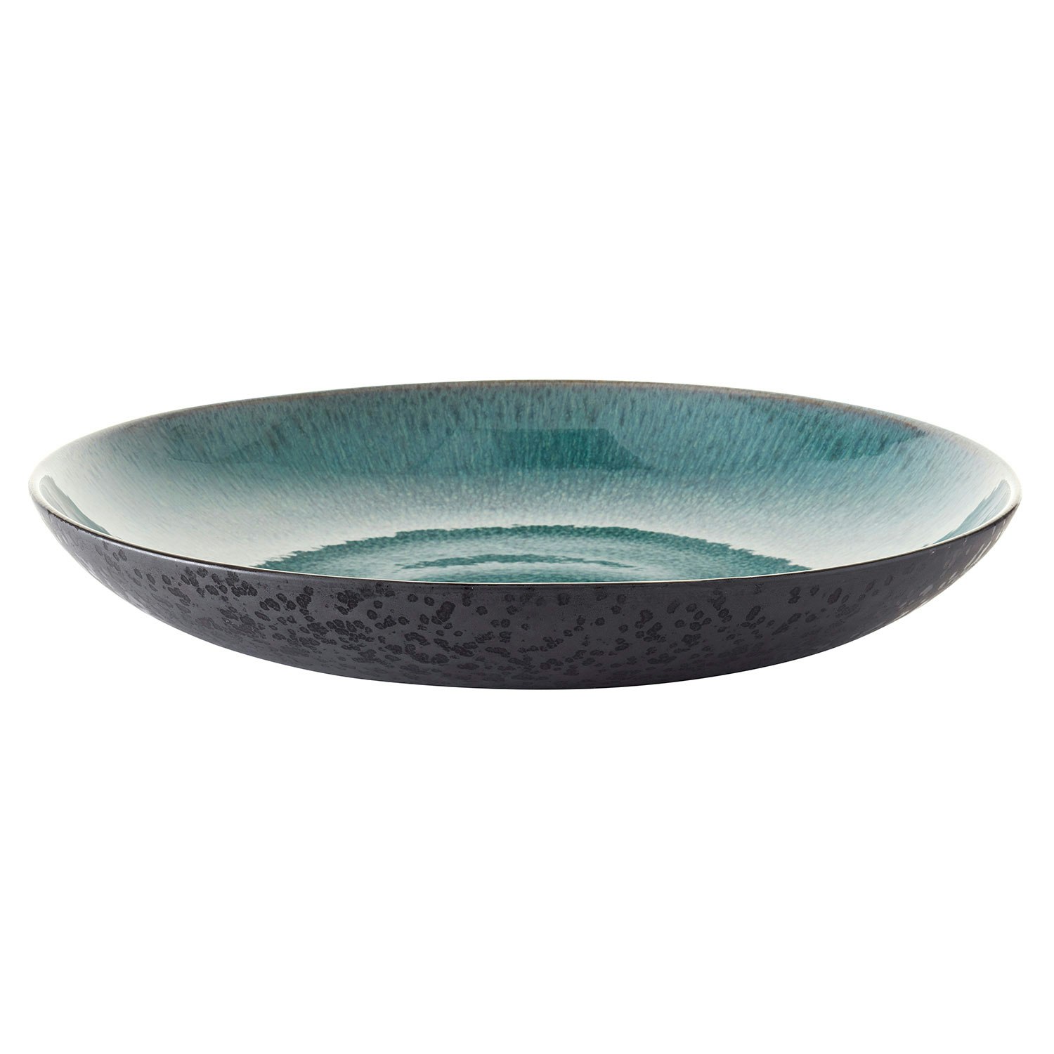 Bitz Tallerken &Oslash;40cm Sort/gr&oslash;n - Serveringsfad Mix - 821188