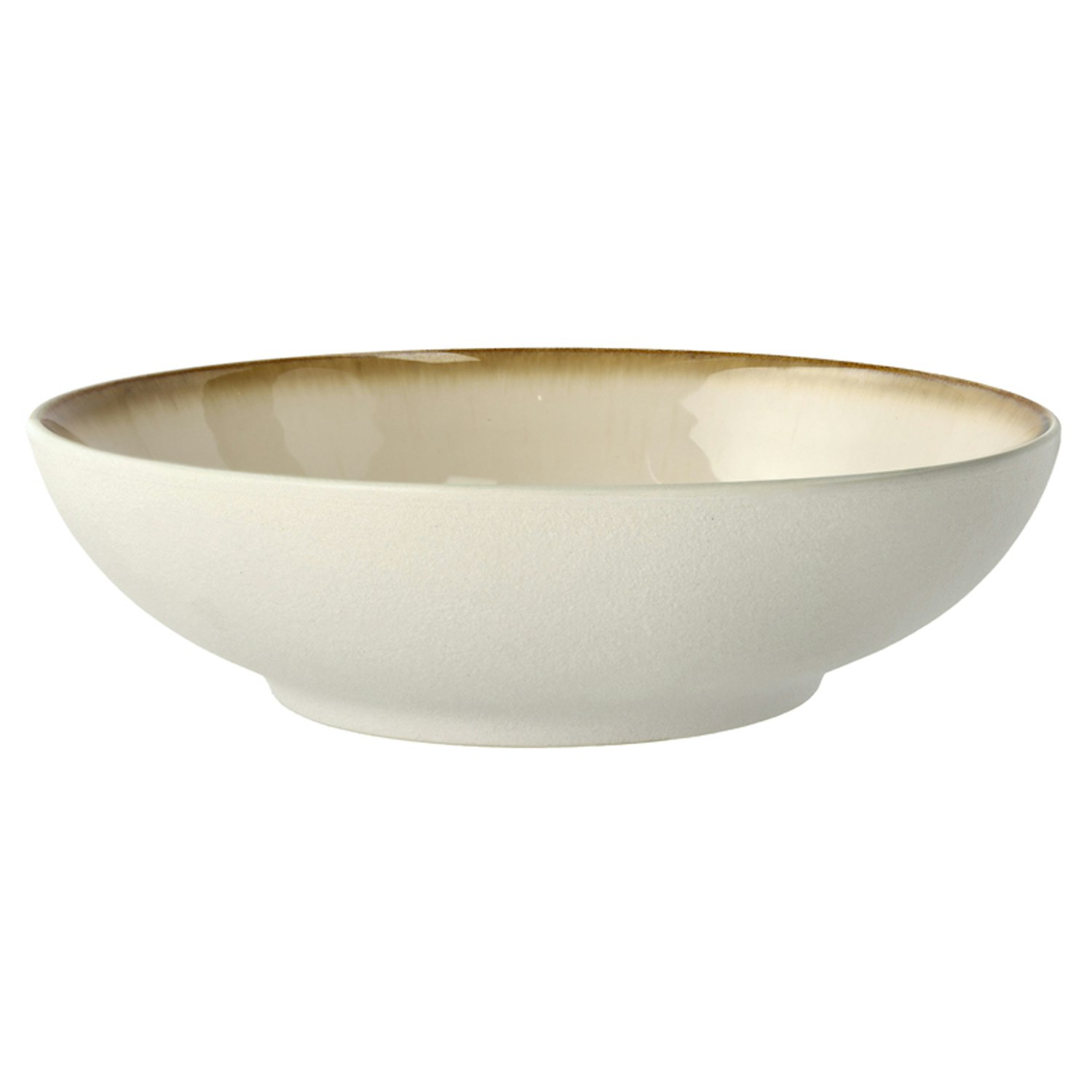 Bitz Gastro Pastatallerken 20 Cm Cream White / - Dybe tallerkner Stent&oslash;j Hvid - 37556