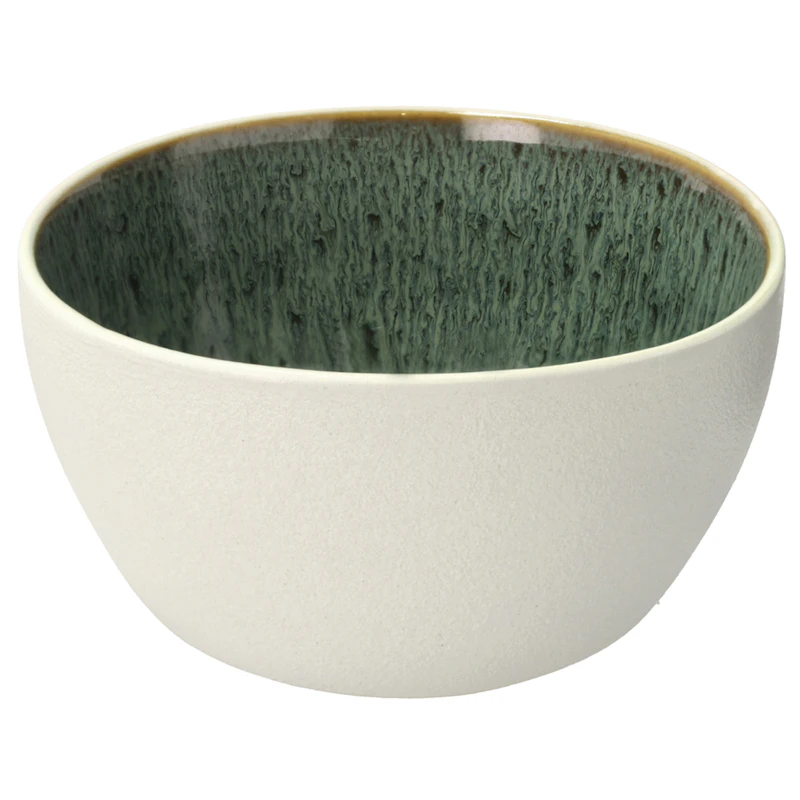 Gastro Skål 12 cm, Grøn / Hvid